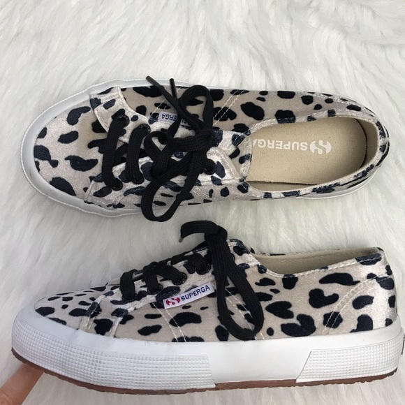 Superga Shoes - Superga 2750 Fanvelvetw Dalmation 36